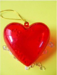 Clear transparent plastic ball