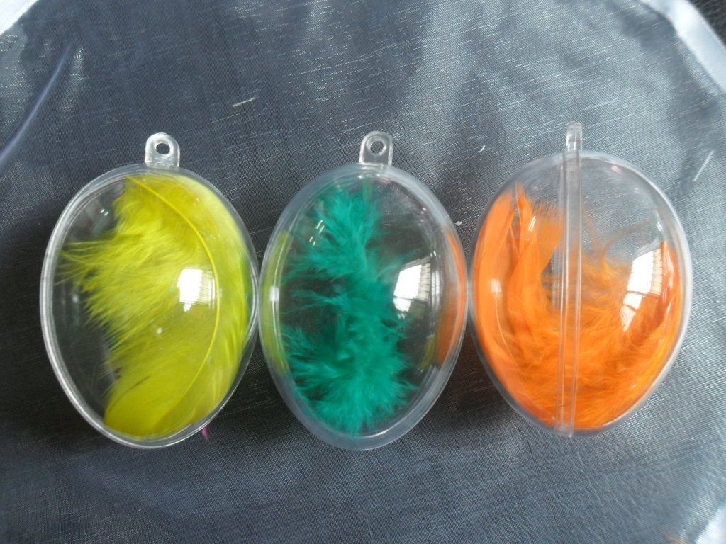 Clear transparent plastic ball